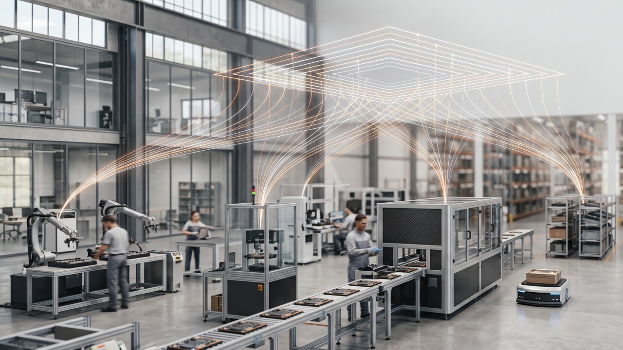 Machine and process data streams converging into a unified view