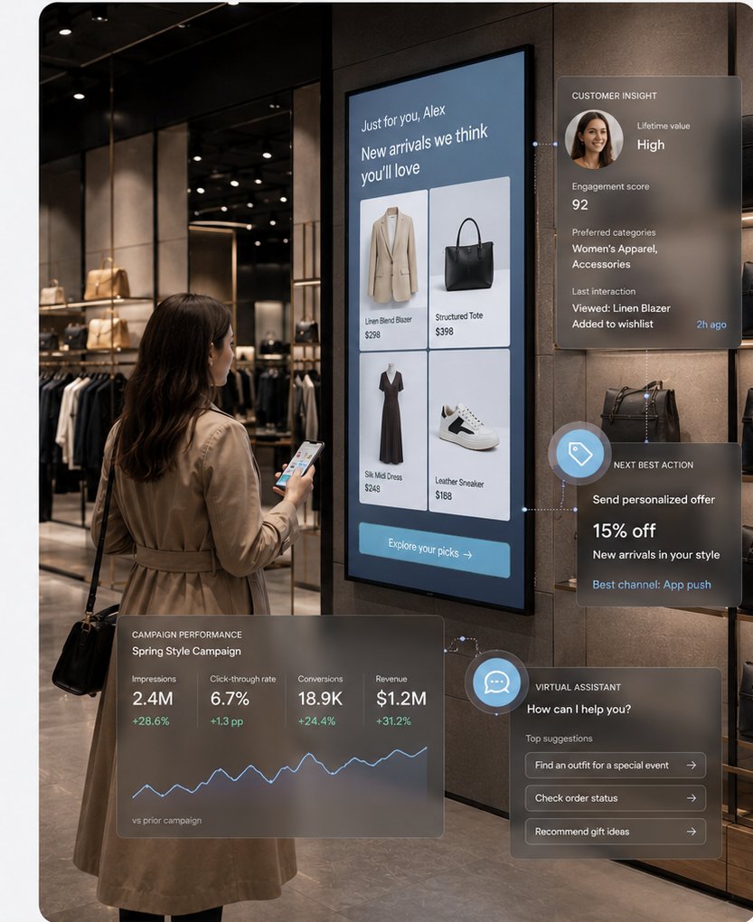 Personalized customer engagement moment